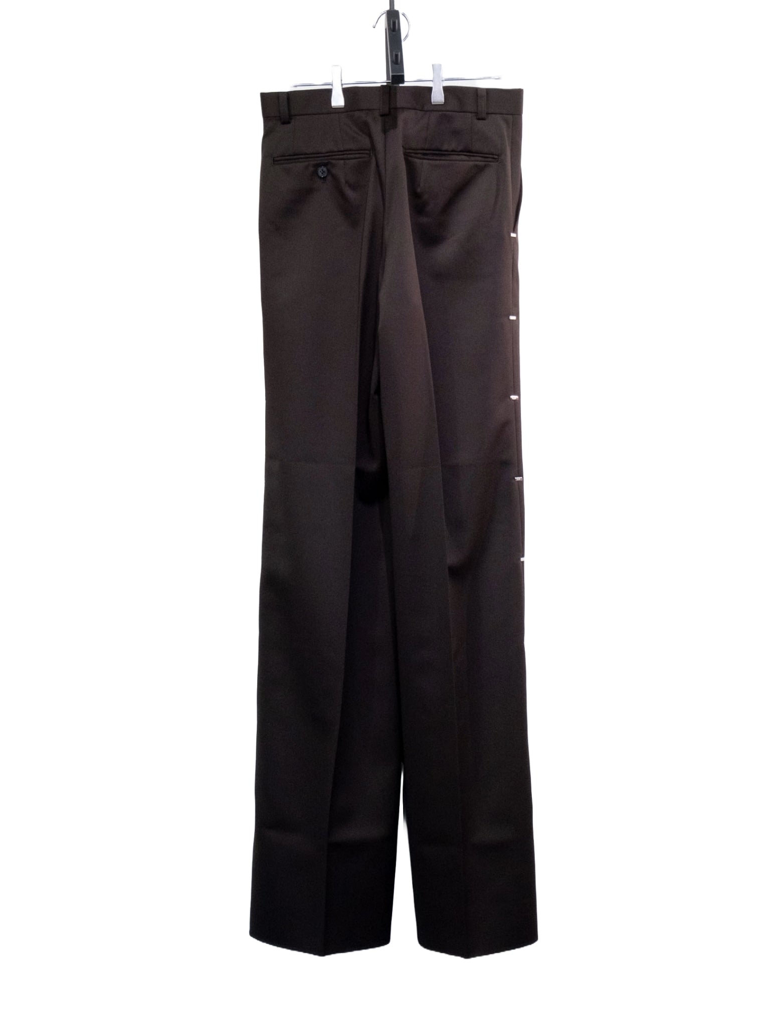 愛知県犬山市のセレクトショップ Hakurei(ハクレイ) JOHN LAWRENCE SULLIVAN ジョンローレンスサリバン -  WOOL METAL LINE WIDE TROUSERS