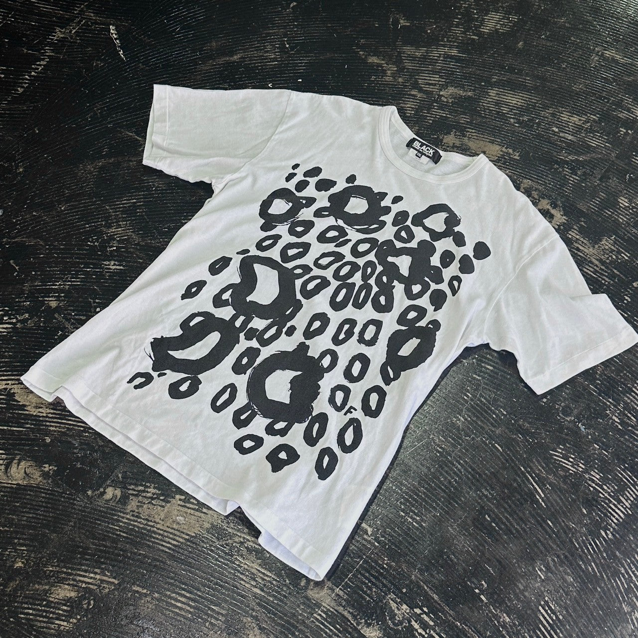 愛知県犬山市のセレクトショップ Hakurei ハクレイ BLACK Comme des Garçons ブラック・コムデギャルソン - 半袖Tシャツ(used)