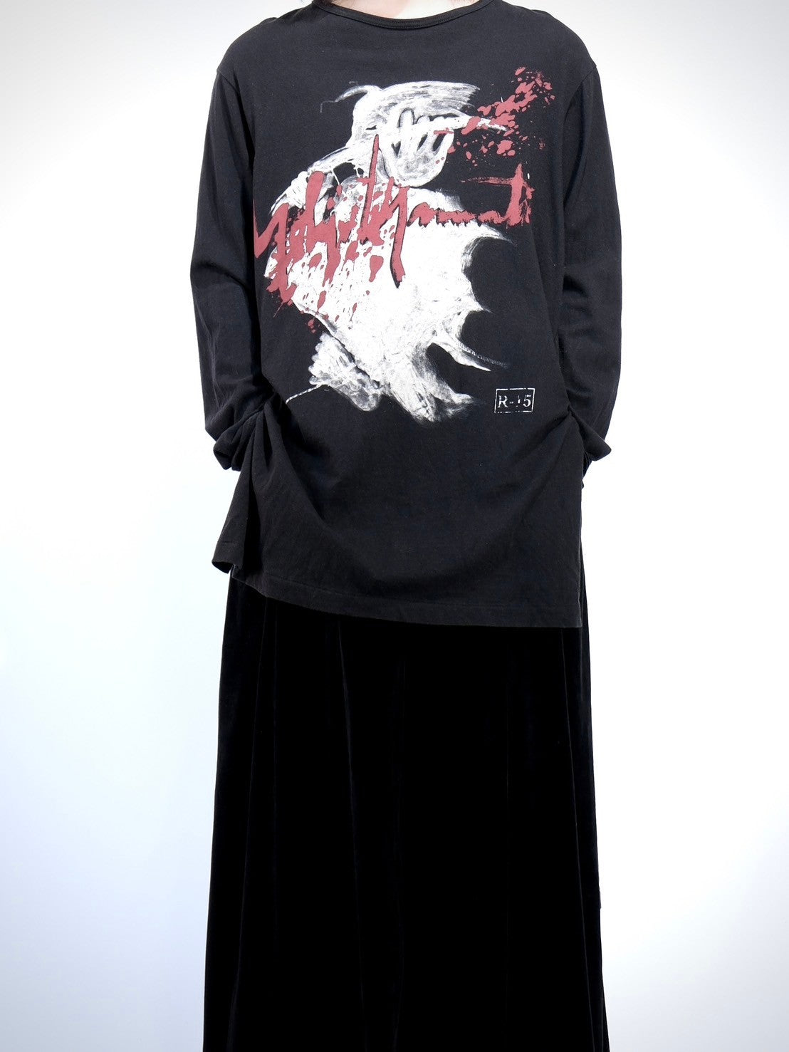 愛知県犬山市のセレクトショップ Hakurei(ハクレイ) Yohji Yamamoto ヨウジヤマモト - ロングTシャツ (Used)