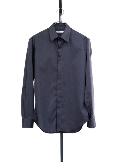 JOHN LAWRENCE SULLIVAN ジョンローレンスサリバン -  STRIPED BROADCLOTH REGULAR COLLAR SHIRT