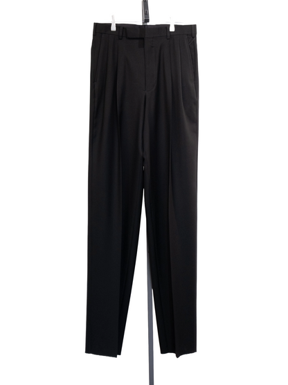 JOHN LAWRENCE SULLIVAN ジョンローレンスサリバン -  WOOL PLEATED TROUSERS